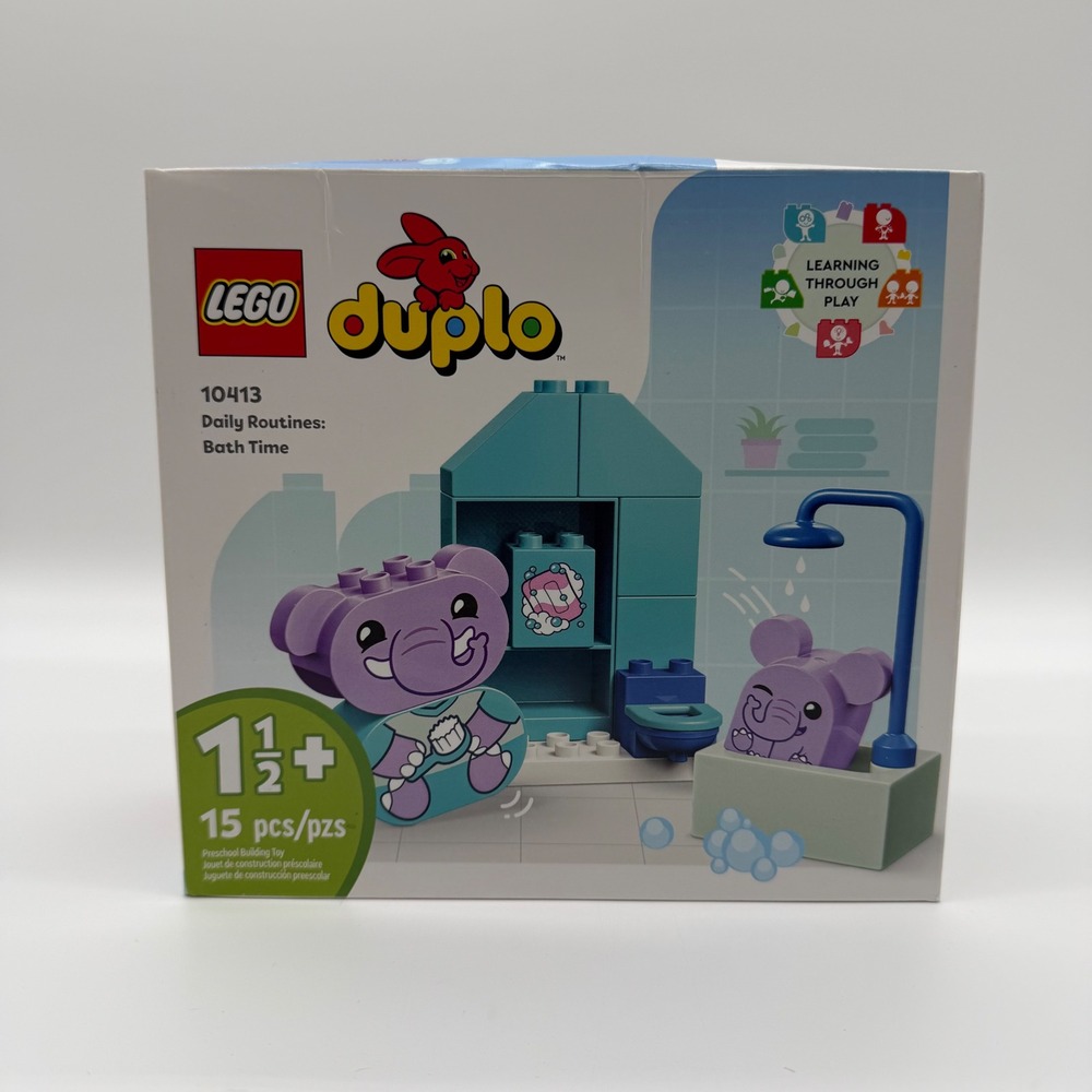 LEGO Duplo My First Daily Routines Bath Time 10413 Building Set 15 Pieces NEW